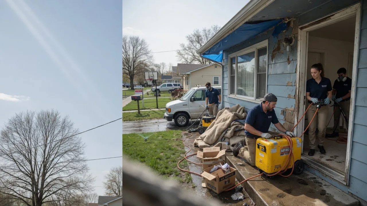 Basement Flood Cleanup in Balko, OK near me